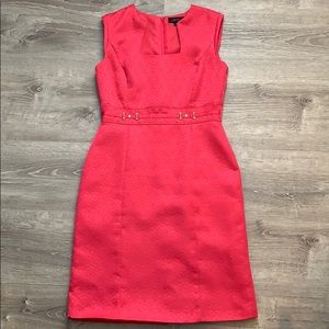 Hot Pink Tahiti Lined Sleeveless Dress